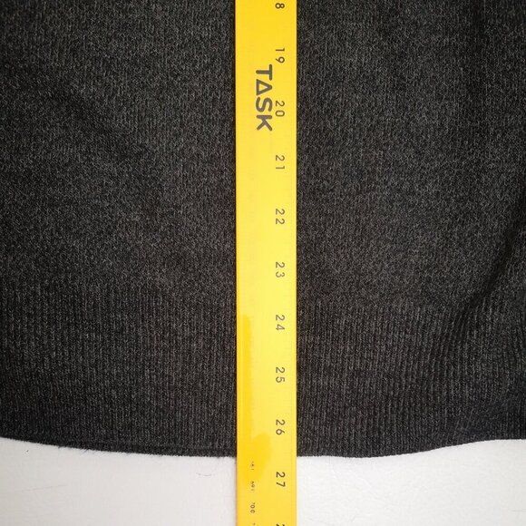 Dockers Men's Size Large Brown Tan Black & Grey Argyle Loose Fit Sweater - Picture 7 of 7